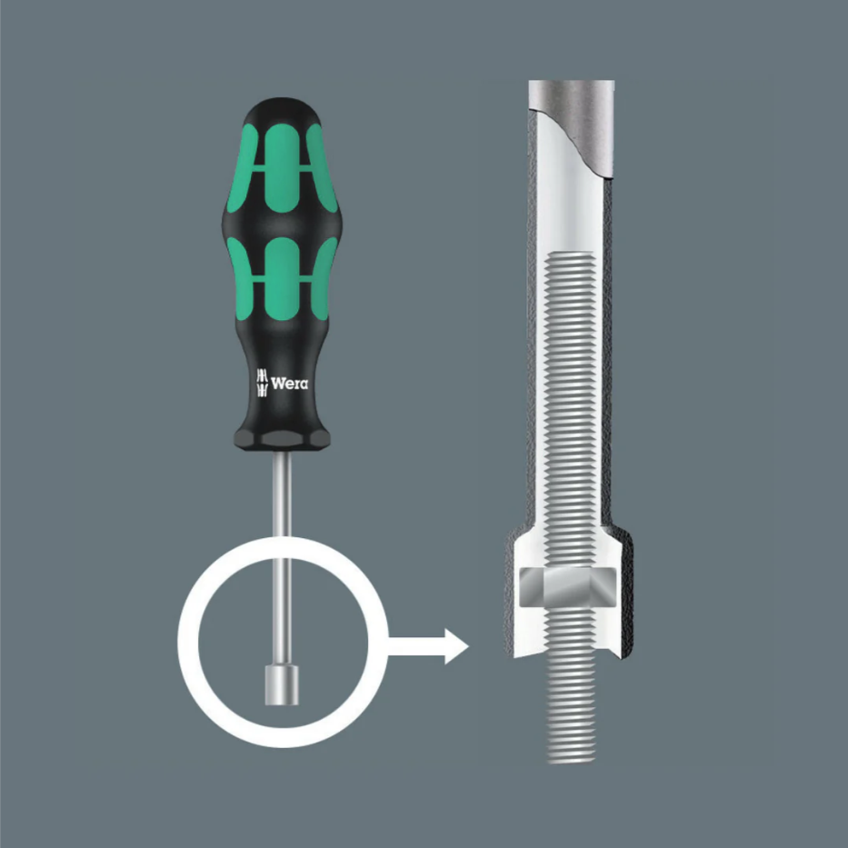Wera 395 Kraftform Plus Nut Driver HO 7.0 x 90