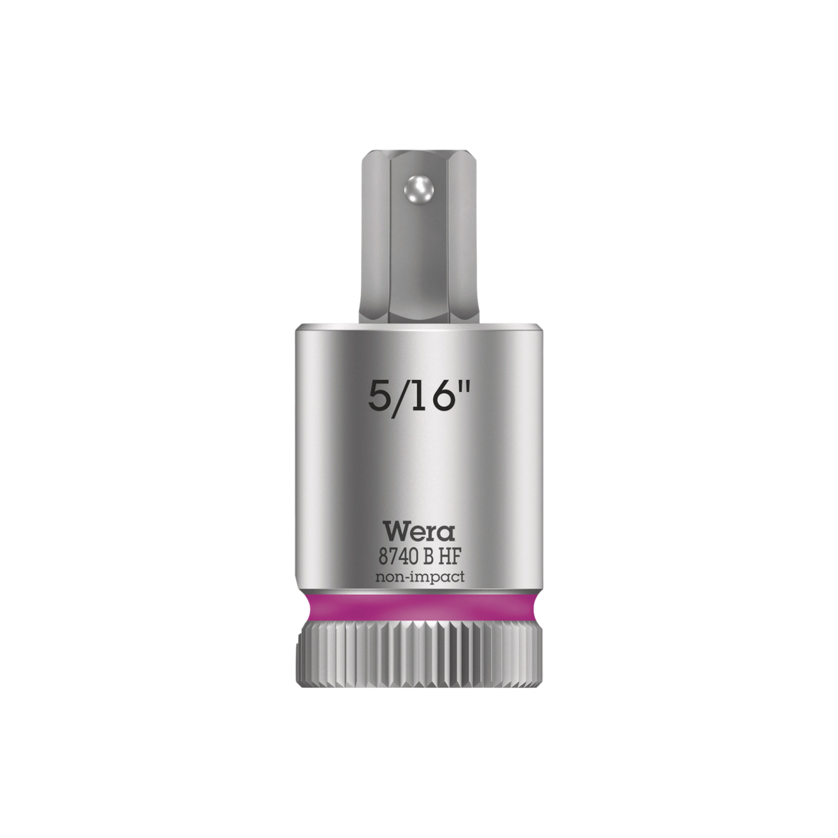 Wera 8740 B HF Zyklop Drive Bit Socket Hex 3/8" Drive