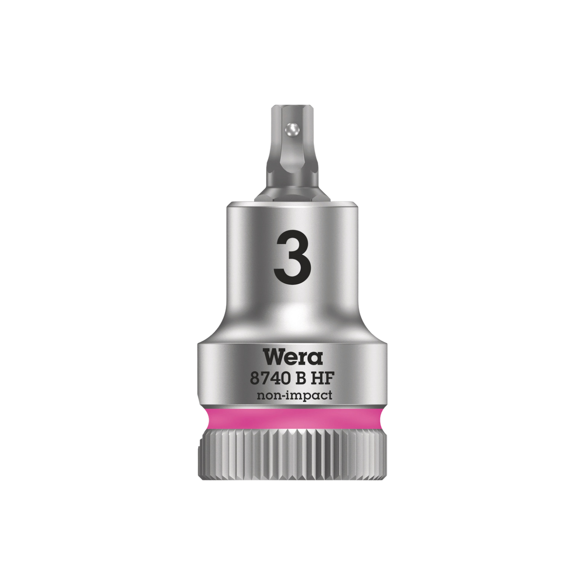 Wera 8740 B HF Zyklop Drive Bit Socket Hex 3/8" Drive