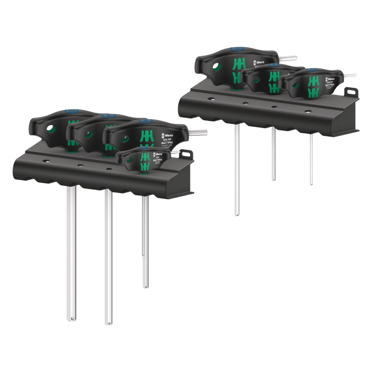 Wera 454/7 HF Set 1 T-Handle Screwdriver Set Hex-Plus