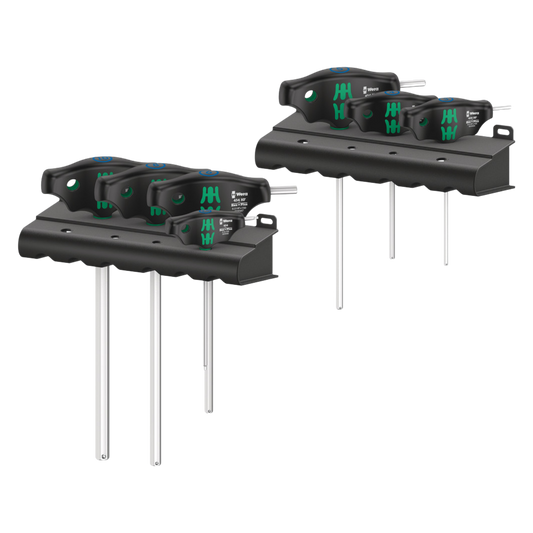 Wera 454/7 HF Set 1 T-Handle Screwdriver Set Hex-Plus