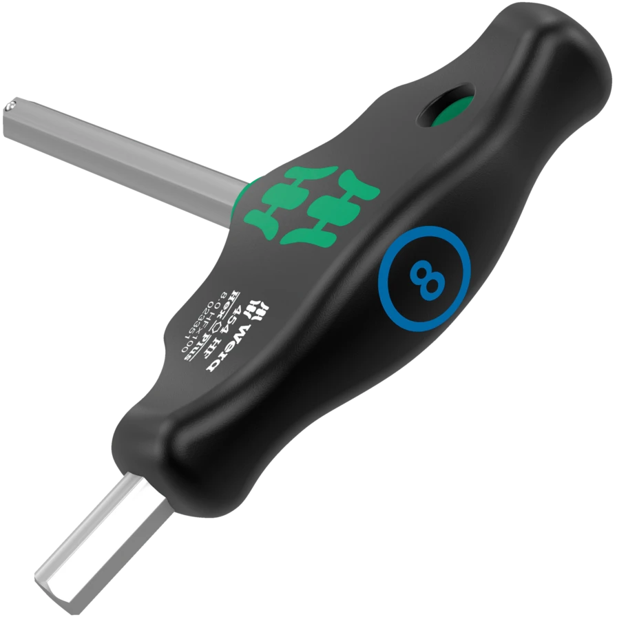 Wera 454/7 HF Set 1 T-Handle Screwdriver Set Hex-Plus