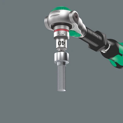 Wera 8100 SB All-In Zyklop Speed Ratchet Set 3/8-Inch 35 Pieces