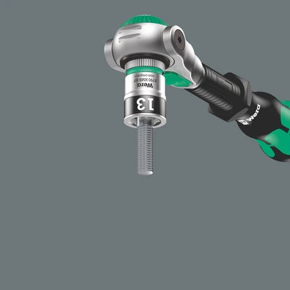 Wera 8100 SB All-In Zyklop Speed Ratchet Set 3/8-Inch 35 Pieces