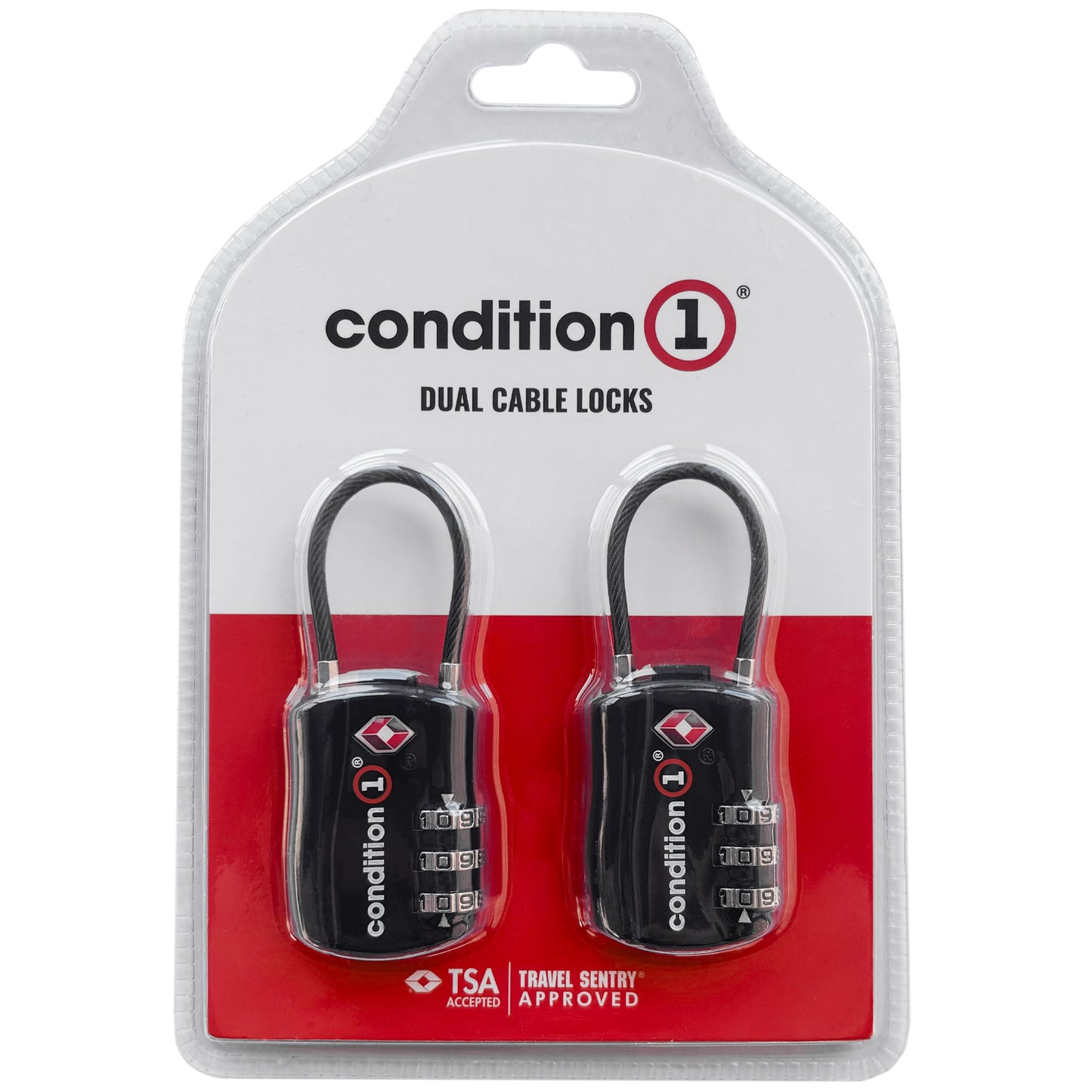 Condition 1 Combo Locks 2PK