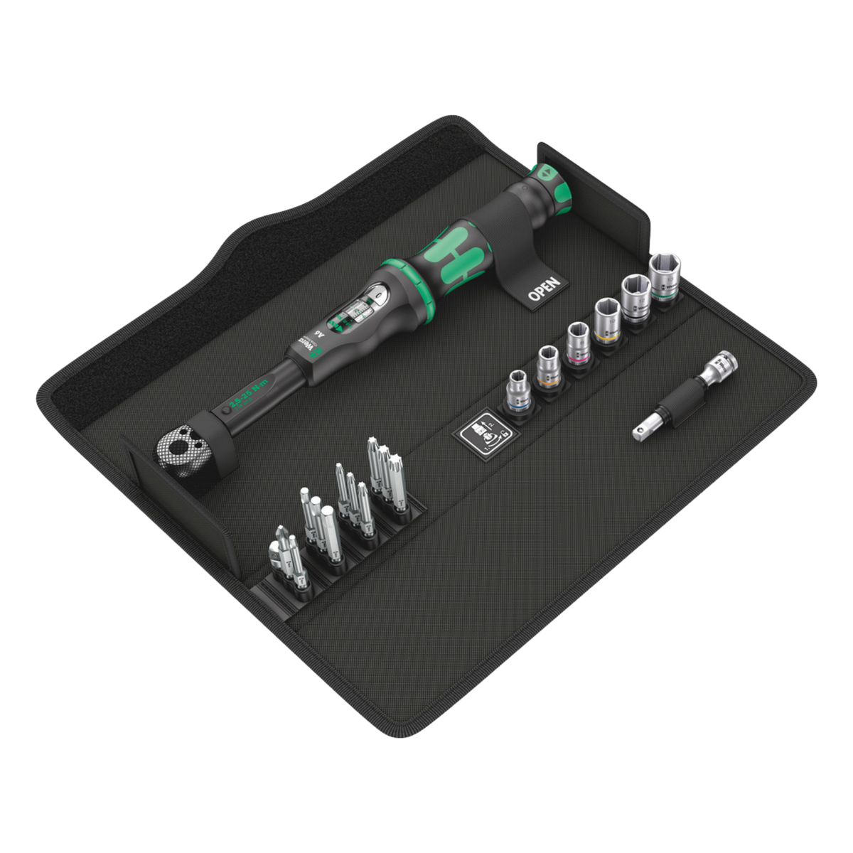Wera Click-Torque A6 Set 1 2.5-25 Nm 20 Pieces