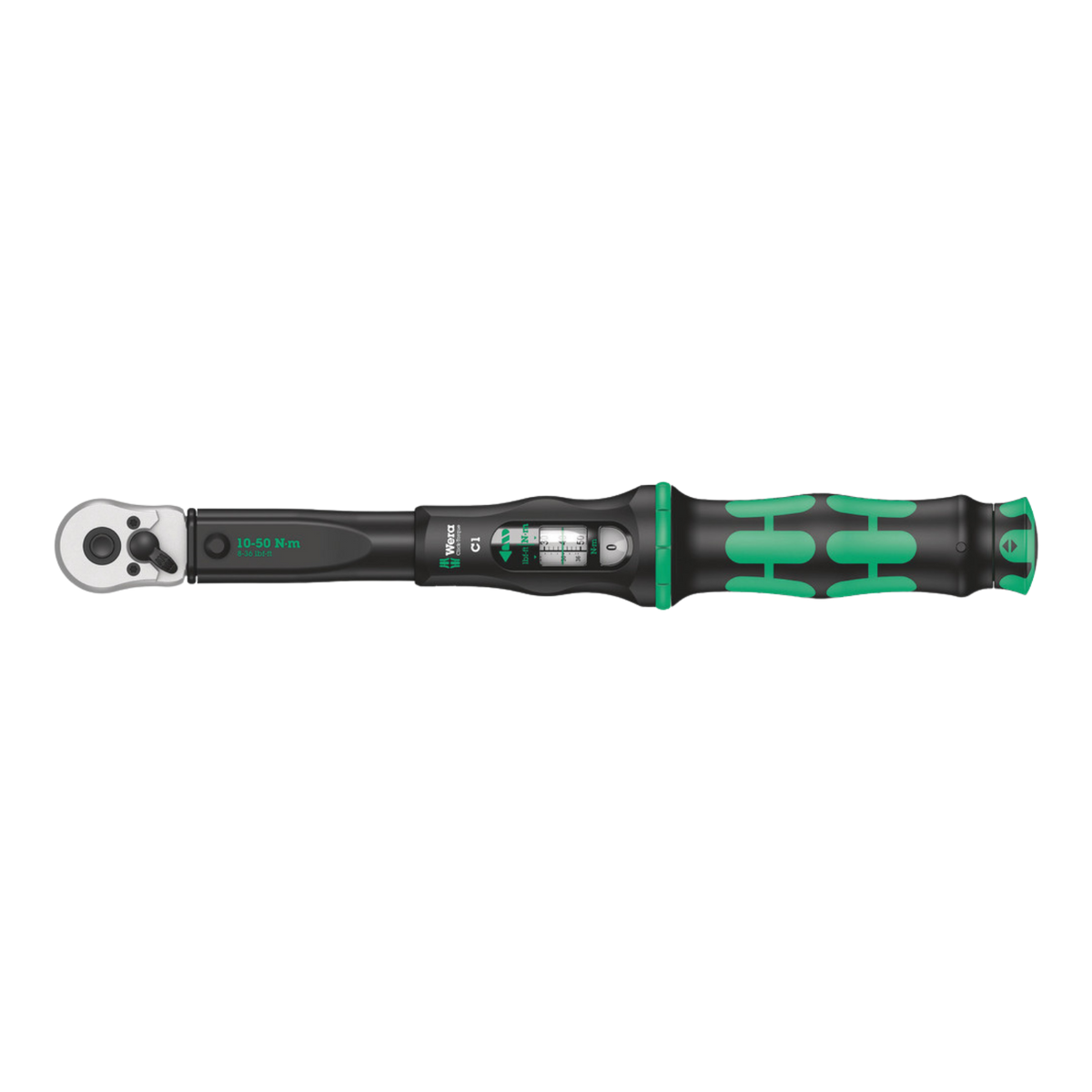 Wera Click-Torque C1 Torque Wrench 10-50 Nm 1/2 in