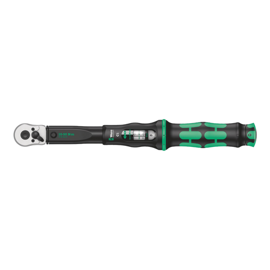 Wera Click-Torque C1 Torque Wrench 10-50 Nm 1/2 in