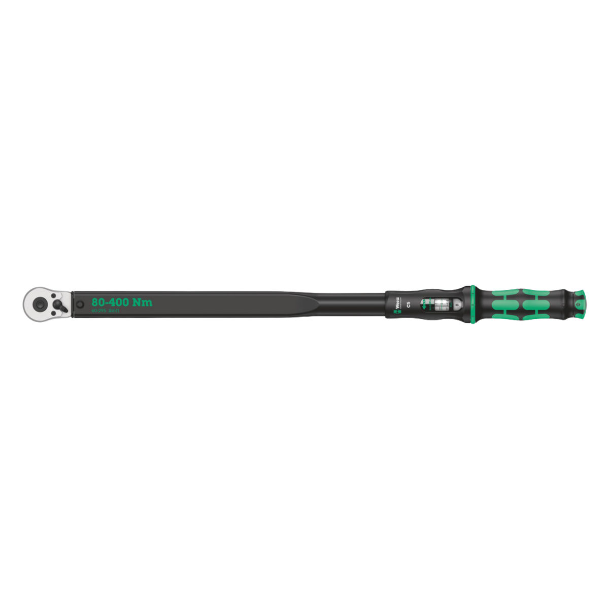 Wera Click-Torque C5 Torque Wrench 80-400 Nm 1/2 in