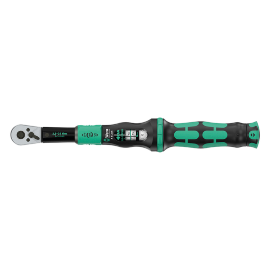 Wera Click-Torque Lock A5 Torque Wrench 2.5-25 Nm 1/4 in