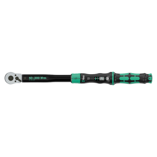 Wera Click-Torque Lock C3 Torque Wrench 40-200 Nm 1/2 in