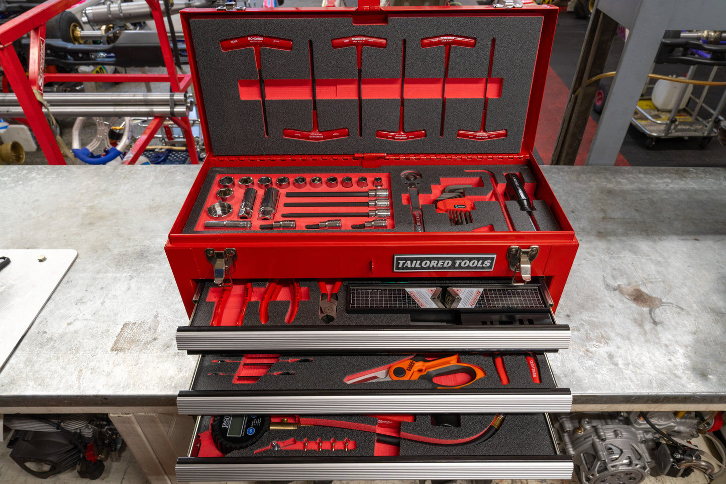 Karting ModBox 3 Knipex, Wera, Snipers, Chain Breaker UPGRADE