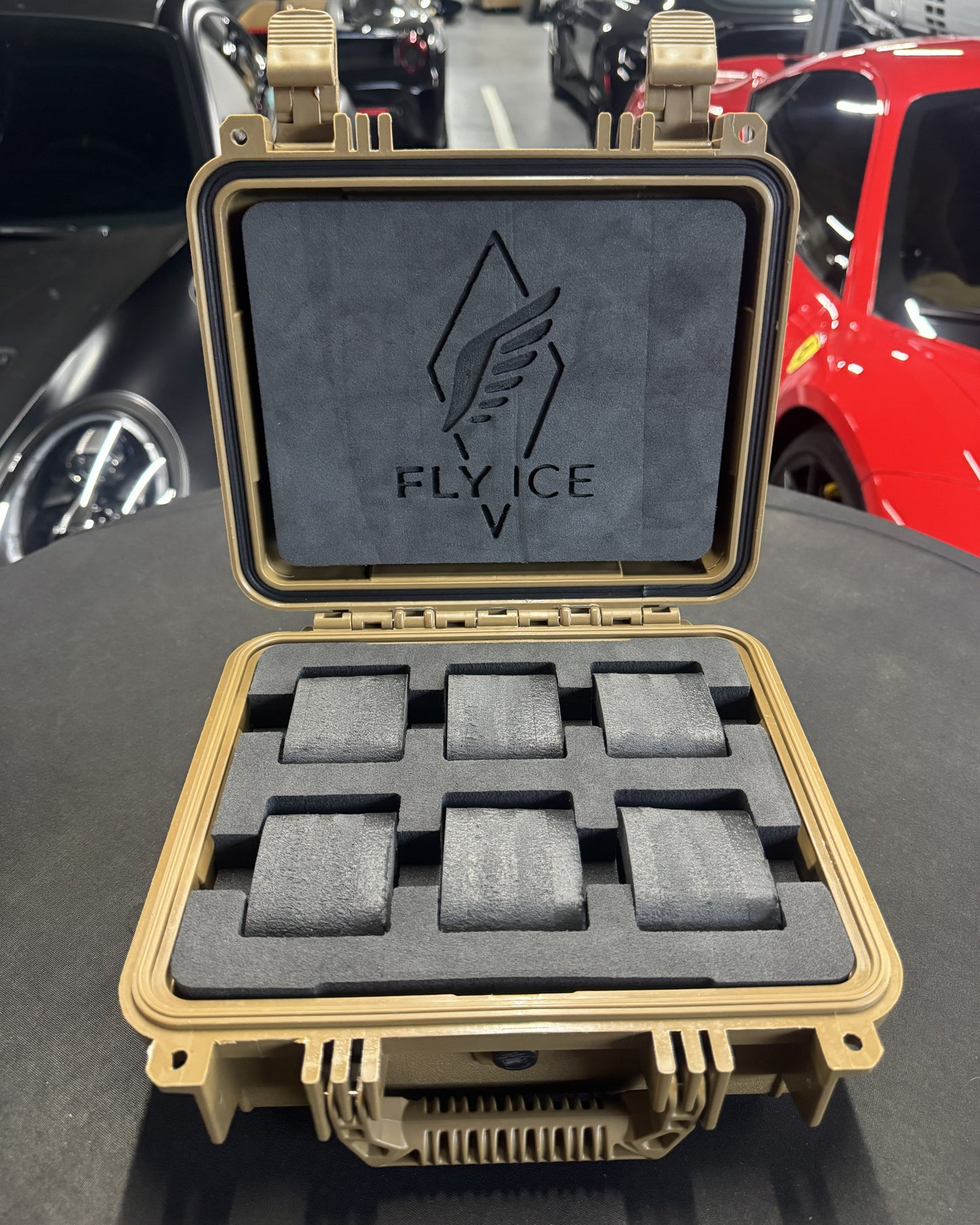 FLY ICE 6-Watch Luxury Travel Case #182