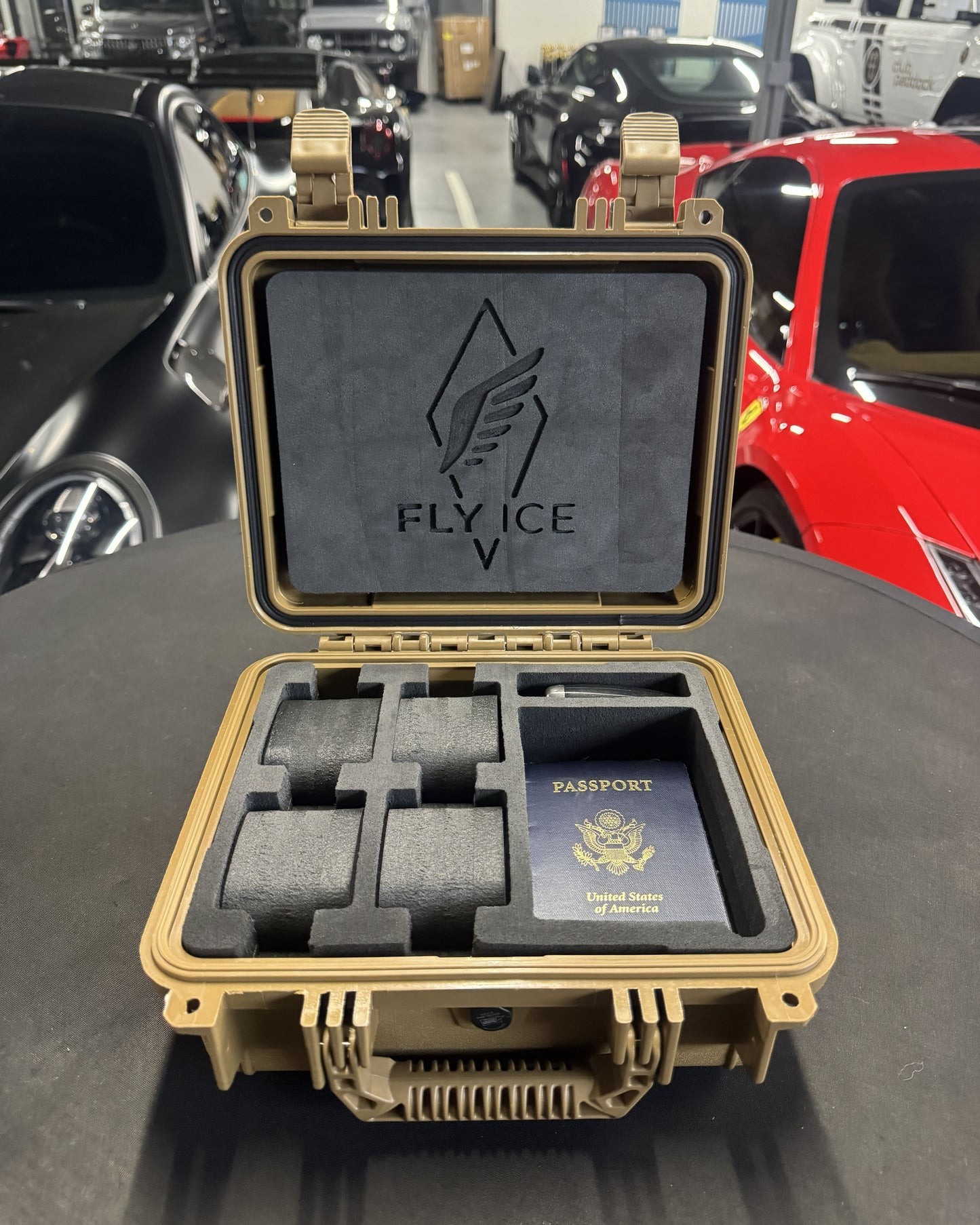FLY ICE 4-Watch Luxury Travel Case #184