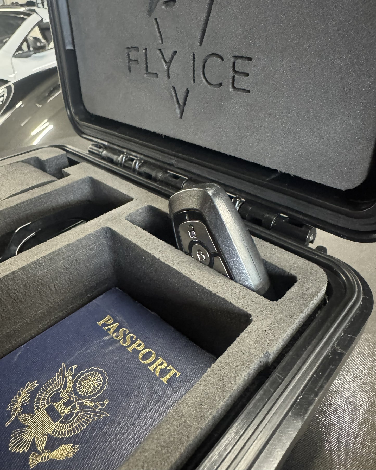 FLY ICE 2-Watch Luxury Travel Case #184