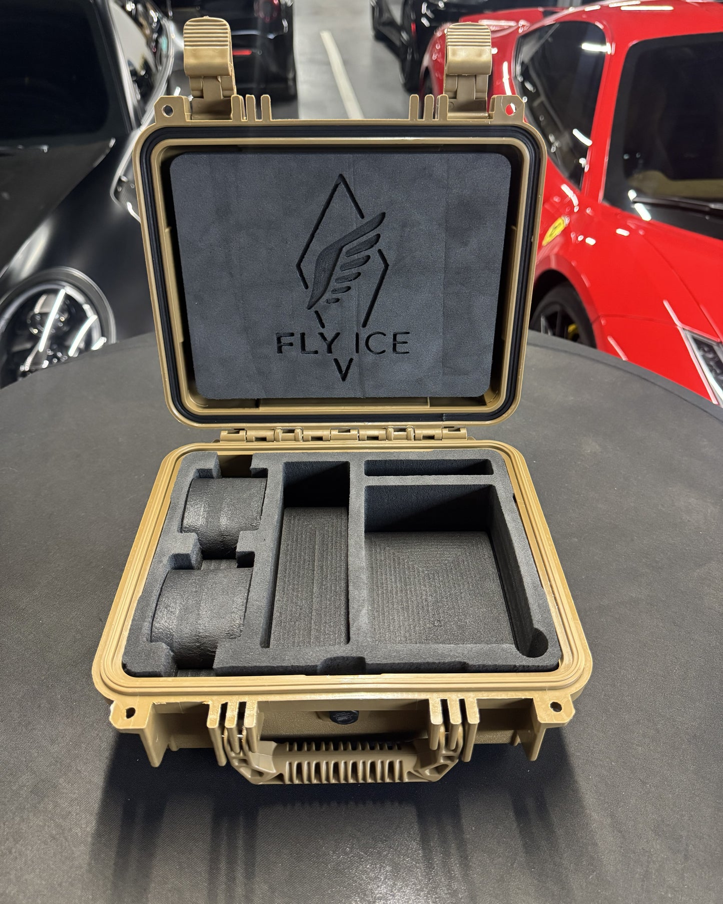 FLY ICE 2-Watch Luxury Travel Case #184