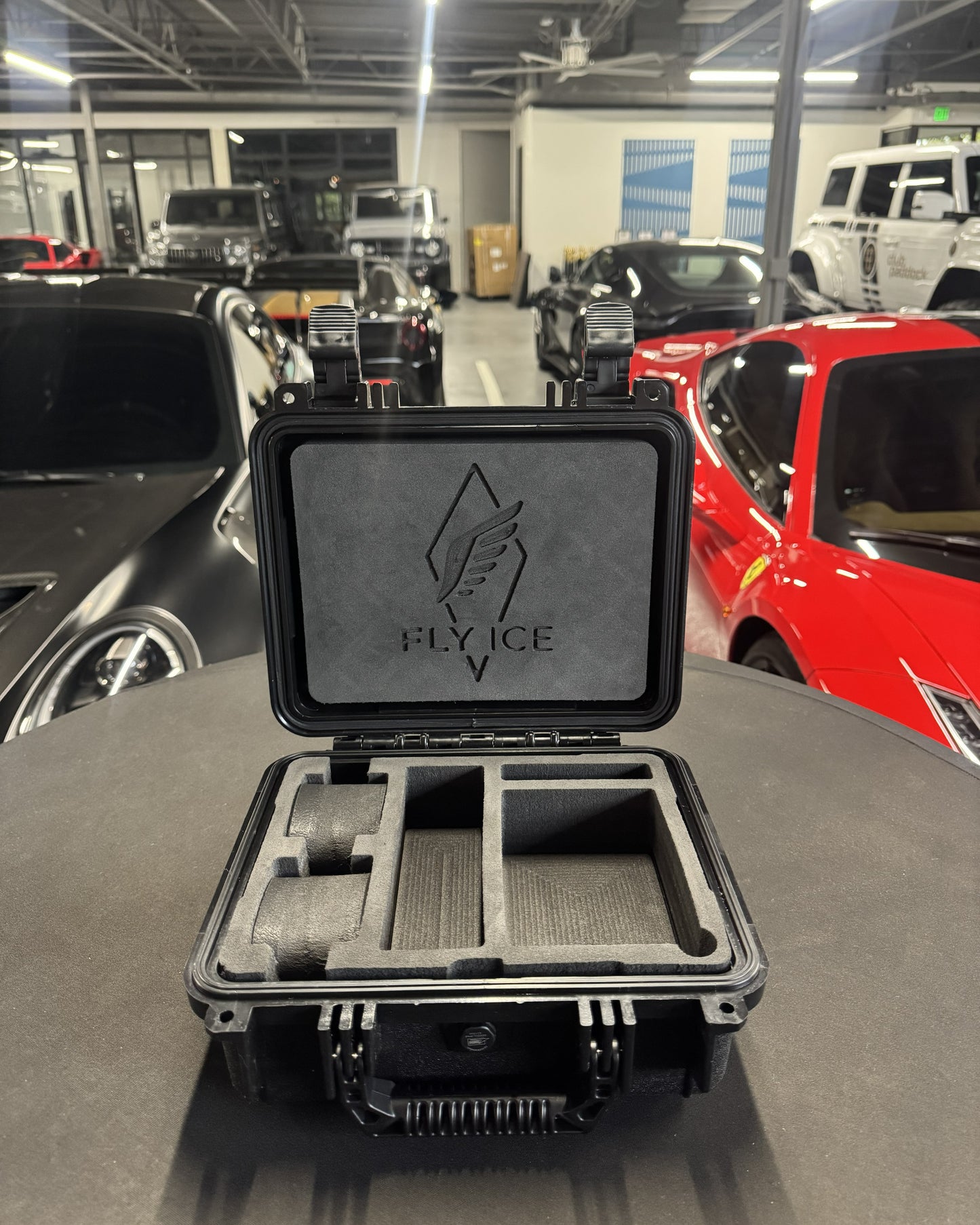 FLY ICE 2-Watch Luxury Travel Case #184