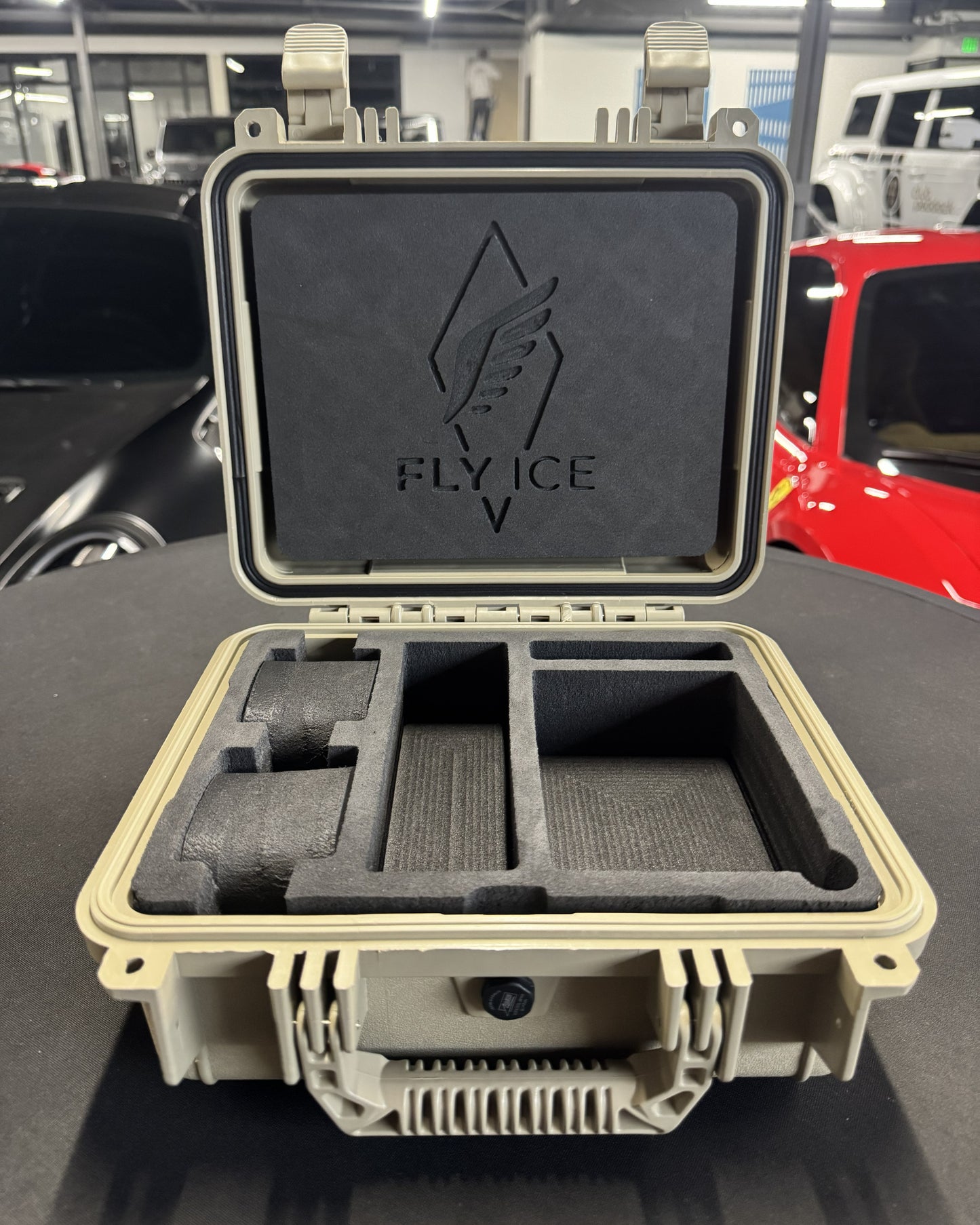 FLY ICE 2-Watch Luxury Travel Case #184