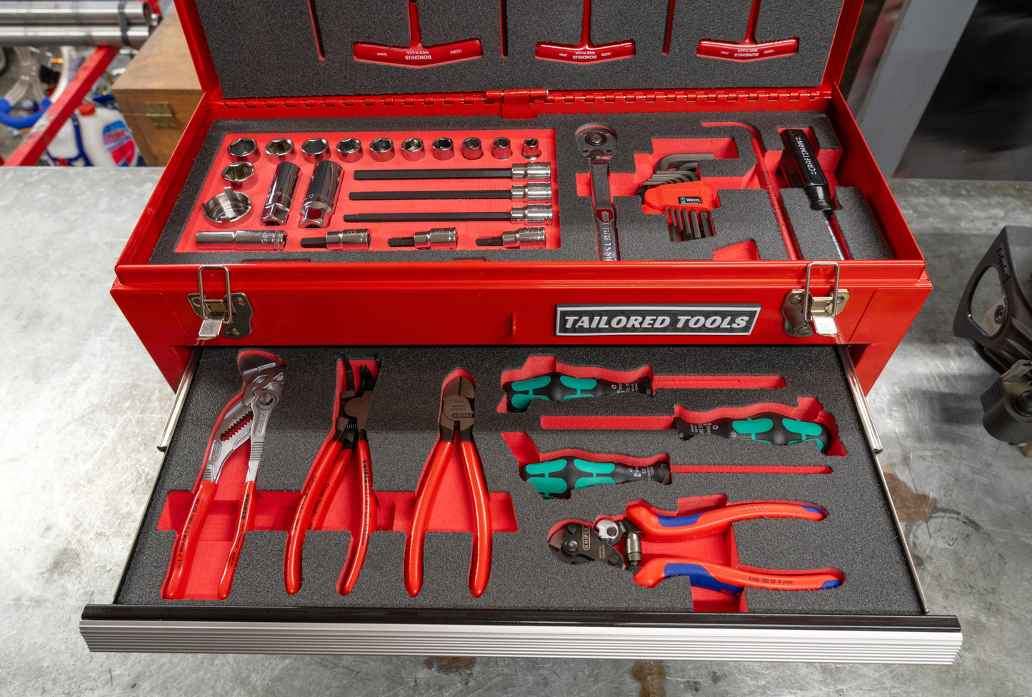 KARTING MODBOX 3 KNIPEX and WERA UPGRADE