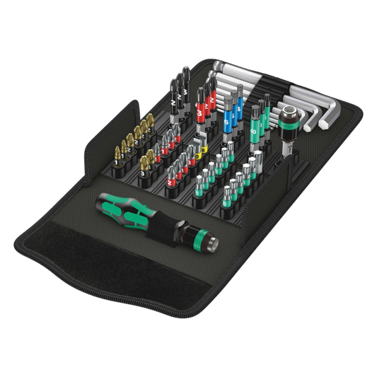 Wera Kraftform Kompakt 100 Screwdriving Set 52 Pieces