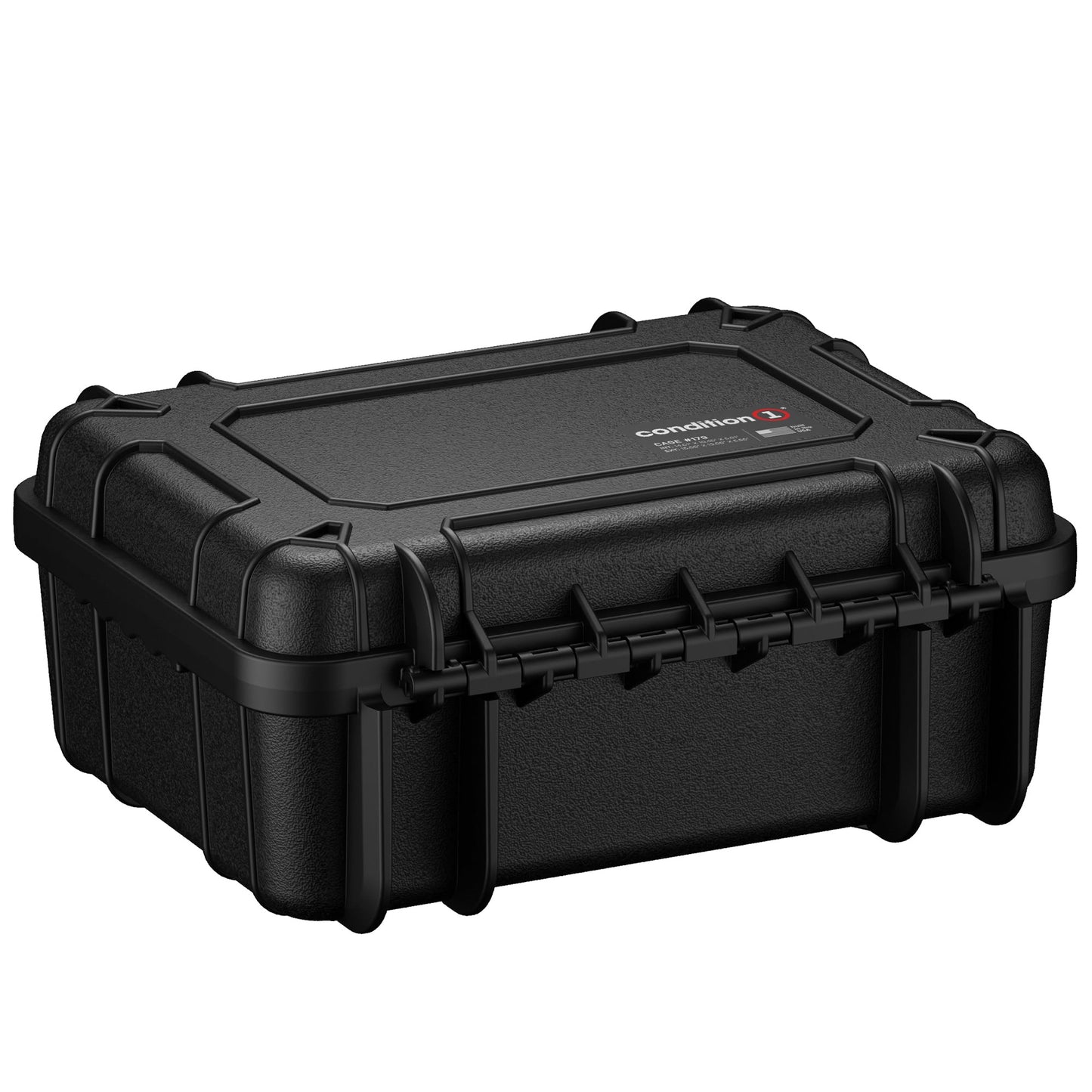 Condition 1 #179 Medium Case with Modular Dividers + Lid Organizers