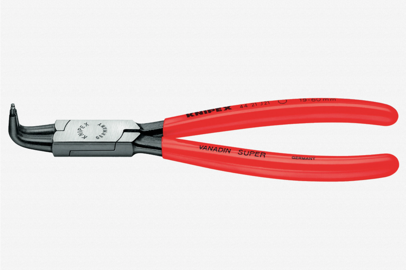 Knipex 6 3/4" Internal Circlip Pliers 90* 19 - 60mm