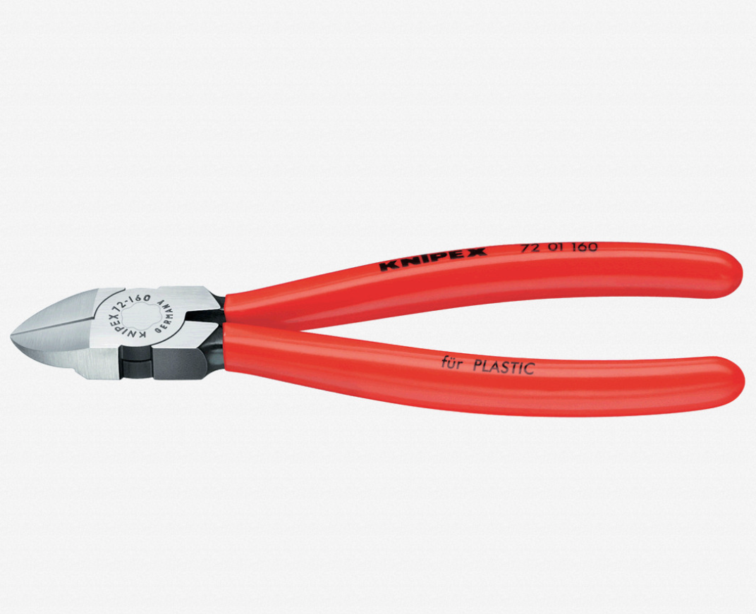 Knipex 6.3" Flush Cuts for Plastic
