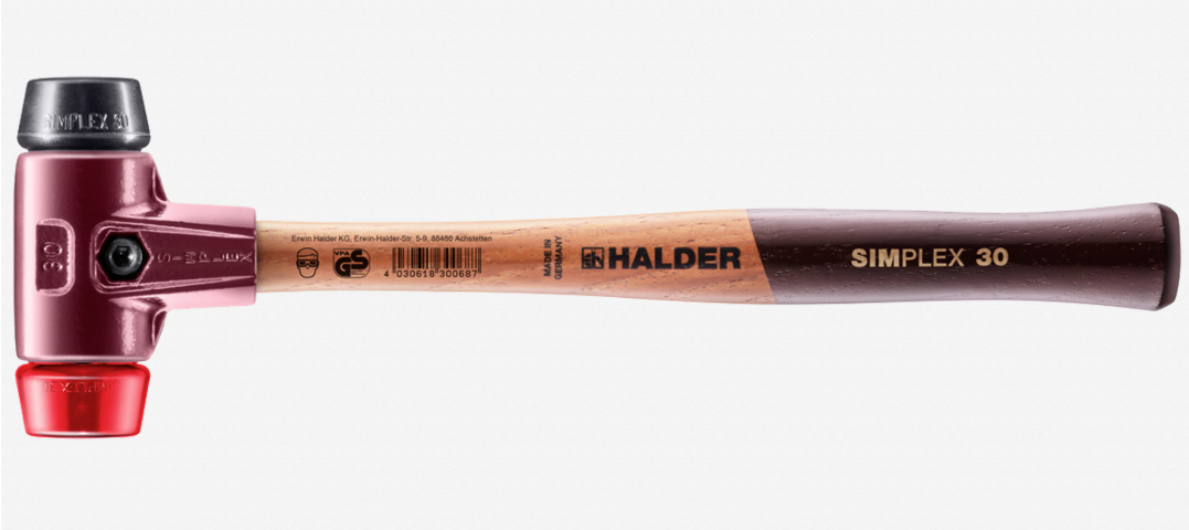 Halder Simplex Hammer 30mm – Tailored Tools