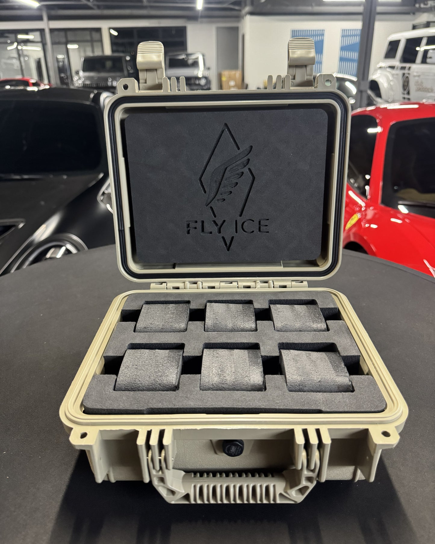 FLY ICE 6-Watch Luxury Travel Case #182