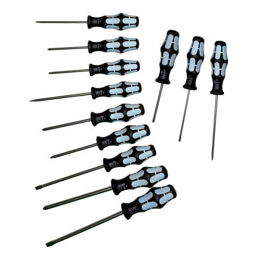 Wera 3334/12 Stainless Steel Screwdriver Set