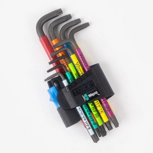 Wera Multicolor TORX® HF L-key Clip Set
