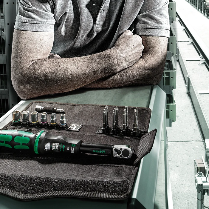Wera Click-Torque A6 Set 1 2.5-25 Nm 20 Pieces