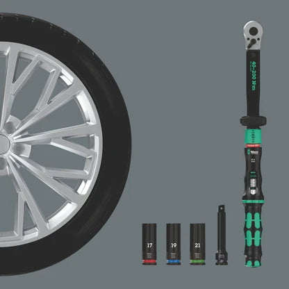 Wera Click-Torque Lock C3 Car Wheel Change Set 1 6 Pieces