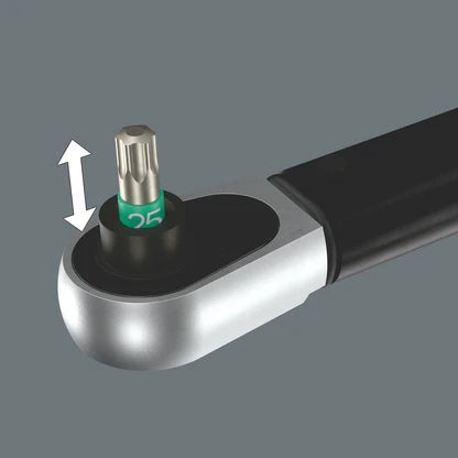 Wera Click-Torque Lock A6 Torque Wrench 2.5-25 Nm 1/4 in Hex Drive