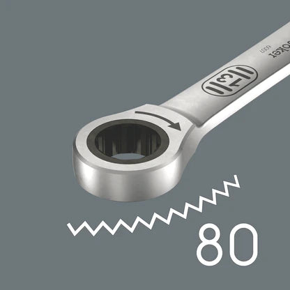 Wera 6007 Joker Ratcheting Combination Wrench Long Design