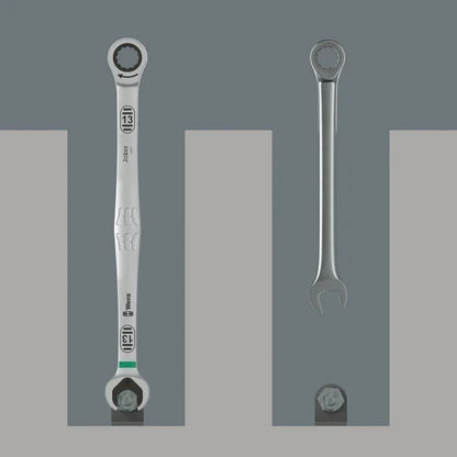 Wera 6007 Joker Ratcheting Combination Wrench Long Design