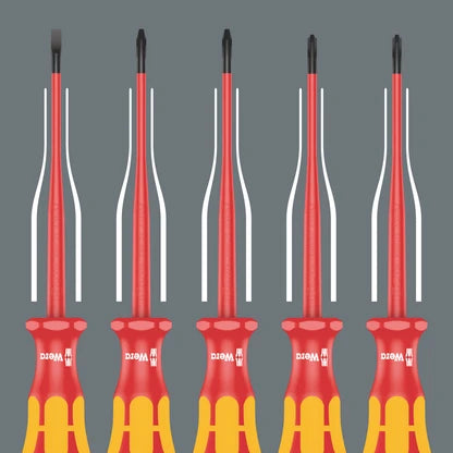 Wera 97111 VDE Foam Insert Screwdriver Set 7 Pieces