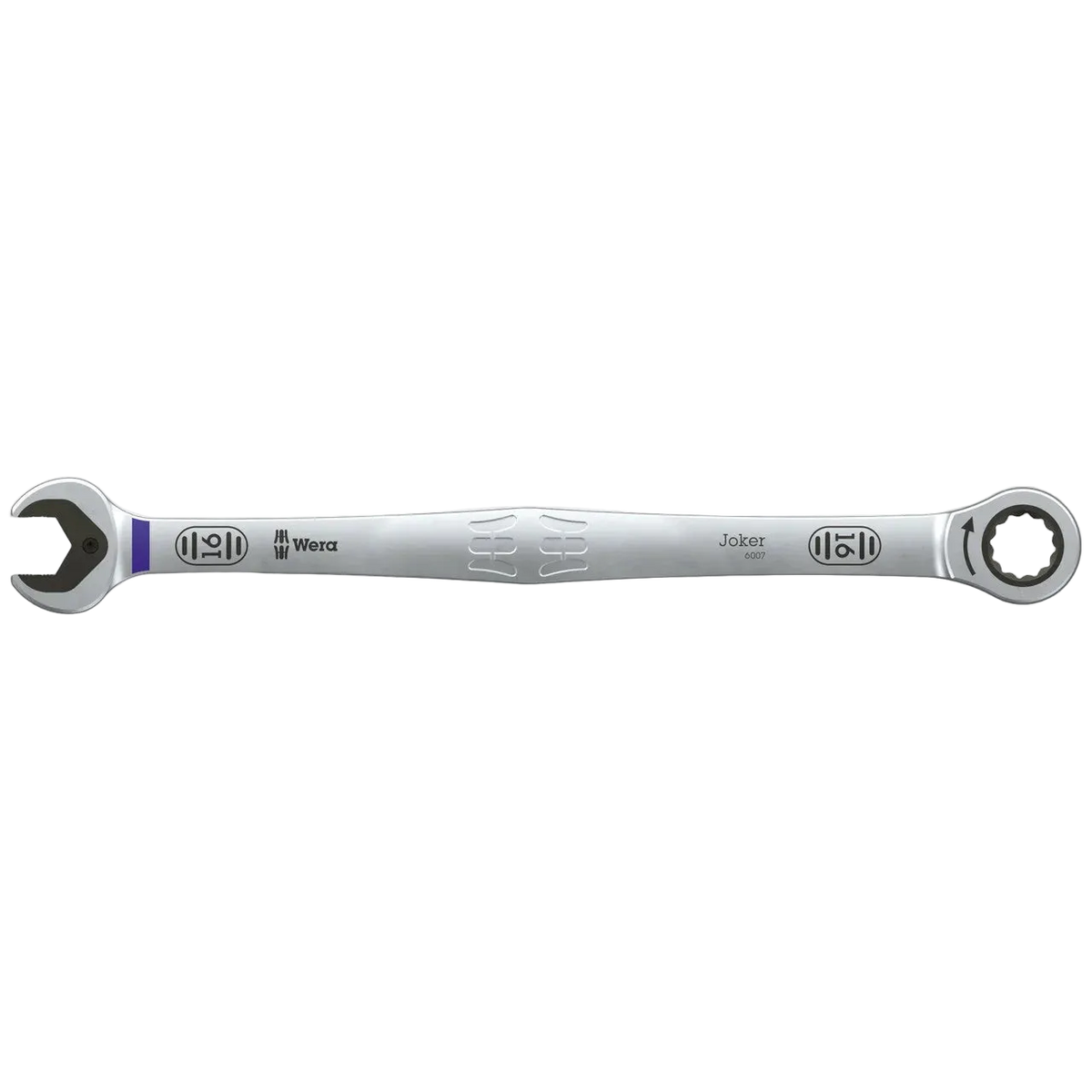 Wera 6007 Joker Ratcheting Combination Wrench Long Design
